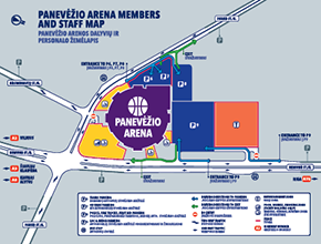 Eurobasket 2011 arenas access plans